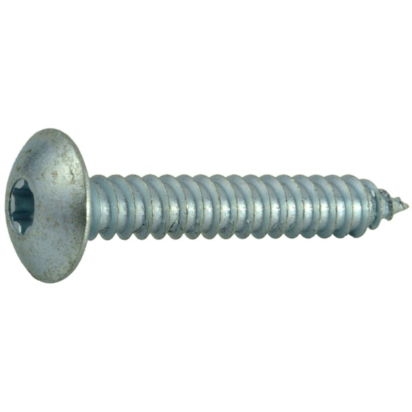 Midwest Fastener Sheet Metal Screw, #14 x 1-1/2 in, Zinc Plated Steel Truss Head Torx Drive, 12 PK 36987 - main